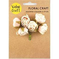 AussieSuperStore Art & Craft Essentials Foam Peony Buds Flowers Foam Peony Buds Flowers  | Artificial Flower Party Decoration 9331468058526 FCFL06